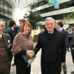 Isella-Vicini-and-Piero-Baglioni-with-Antonio-Tajani-at-EU-Industry-day-2018